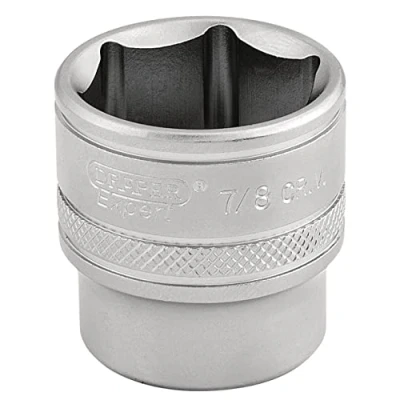 Image of Draper 6 Point Imperial Socket, 3/8&quot; Sq. Dr., 7/8&quot;