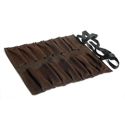 Image of Narex 14 Pocket Leather Tool Roll