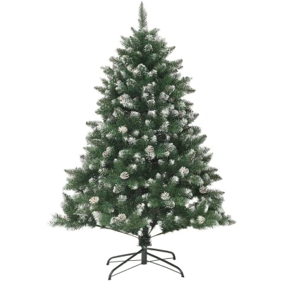 Image of vidaXL Artificial Christmas Tree with Stand 150 cm PVC