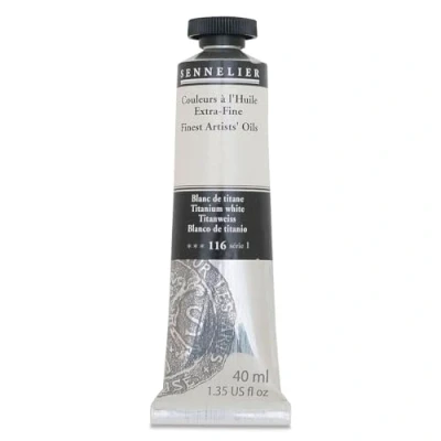 Image of New 40ml Artist Oil Titanium White