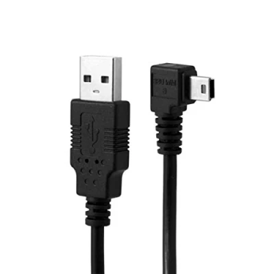 Image of CY Mini USB to Cable,USB Type A Male 5Pin Right Angled 90 Degree Data Charge Cable 50cm