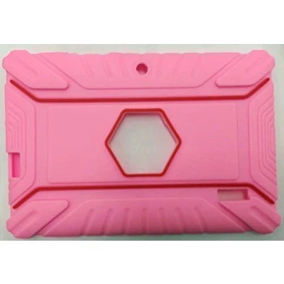Image of L&amp;C® 7&quot; INCH Heavy Duty SILICONE RUBBER CASE FOR ANDROID TABLET ALLWINNER A13 A23 Q88 (Pink)