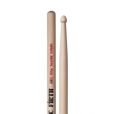 Image of Vic FIrth Signature Series Drumsticks Nicko McBrain Wood Tip
