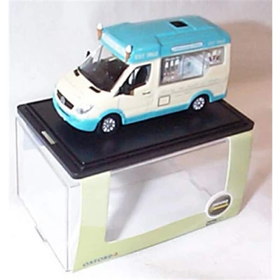 Image of oxford Whitby Mondial Ice Cream Van Piccadilly Whip vehicle 1:76 railway scale diecast model
