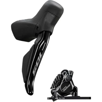 Image of Shimano ST R7170 105 Di2 Hydraulic Disc STI Set