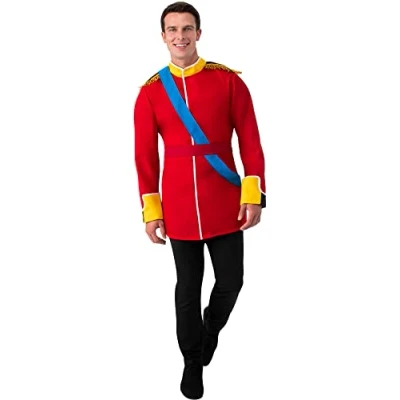 Image of Bristol Novelty AC028 Set Prince Royal Family Costume, Red, Standard