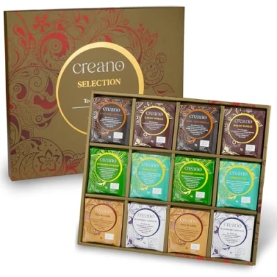 Image of Creano Organic Tea Gift Set 48 Bags in 6 Dreamy Varieties 96 g*