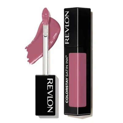 Image of Revlon ColorStay™ Satin Ink Lipstick with Blackcurrant Seed Oil, Long Lasting No.009 Speak Up