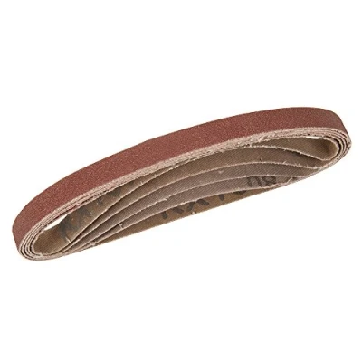Image of Silverline Sanding Belts 10 x 330mm 5pce 40, 60, 2 80, 120G