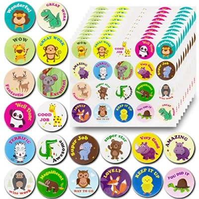 Image of Reward Stickers for Kids,Teacher Dia1.5in/38mm,Incentive Motivational Children Supplies Classroom