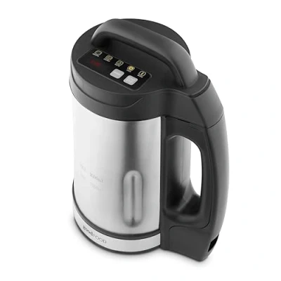 Image of GF12069 Good Food in partnership with Tower Soup Maker Sauté Function, LED Control Panel, Stainless Steel Jug, 5 Functions, Blade, 1.6L, Black &amp;
