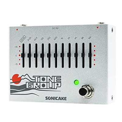 Image of SONICAKE Guitar Pedal 10 Band EQ Equalizer Bass Effects Tone Group