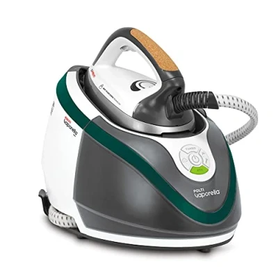 Image of Polti Vaporella Next VN18.65, steam generator Iron with boiler, 7.2 bar, ECO and TURBO function, unlimited autonomy, pulse 450g, white/green