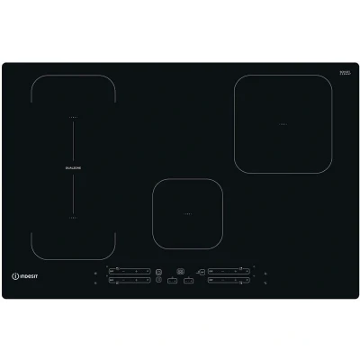 Image of Indesit 77cm 4 Zone Induction Hob with Dualzone