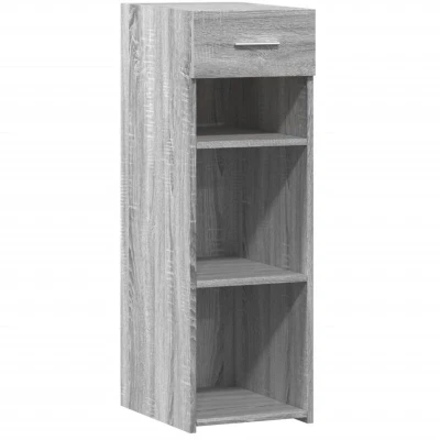 Image of vidaXL Sideboard Grey Sonoma 30x42.5x93 cm Engineered Wood