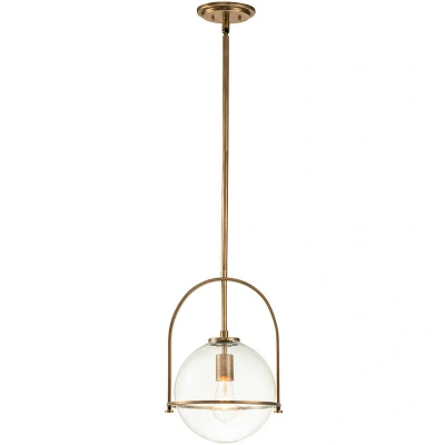 Image of Hinkley Somerset Globe Pendant Ceiling Light Heritage Brass