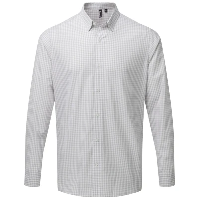 Image of Premier Maxton men&#039;s Long sleeved Shirt in Multicolour