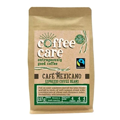 Image of Espresso Beans Cafe Mexicano Coffee Care 227G