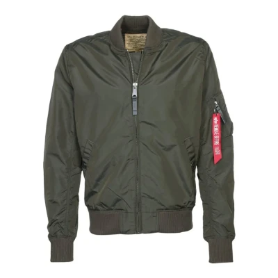 Image of Alpha Industries Men&#039;s MA 1 TT Bomber Jacket, Rep.Grey, XL
