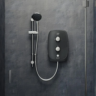 Image of Aqualisa Emerge Electric Shower 9.5kW Space Grey MEFN32