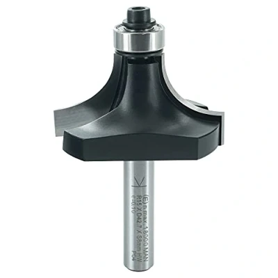 Image of ENT 14301 Rounding Over Cutter TC Shank (S) 8 mm, Diameter (D) 43 NL 15 R SL 32 with Ball Bearing