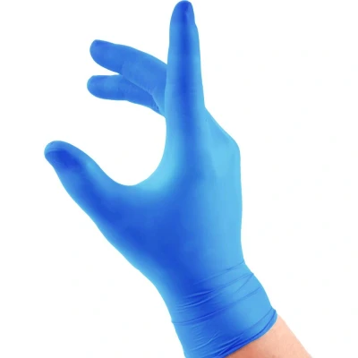 Image of Vinyl Gloves Powder Free Blue XL
