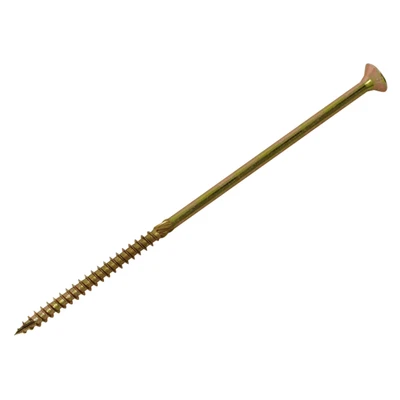 Image of Forgefix Spectre Pz Compatible Wood Screw Csk ZYP 8.0 x 180mm (Box of 50)