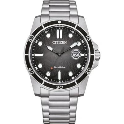 Image of Citizen Sporty Marine Mens Silver Watch AW1816 89E Stainless Steel (archived) One Size