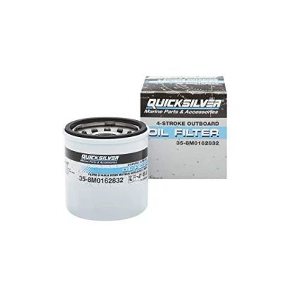 Image of Quicksilver by Mercury Marine 8M0162832 Oil Filter for Select 9.9 30hp Outboards