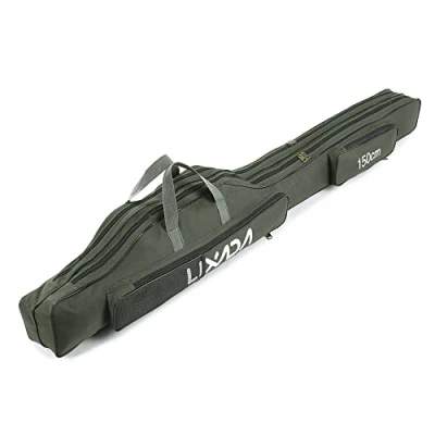 Image of Lixada Portable Fishing Bag Folding Rod Reel Outdoor Carrier Bag100cm/130cm/150cm