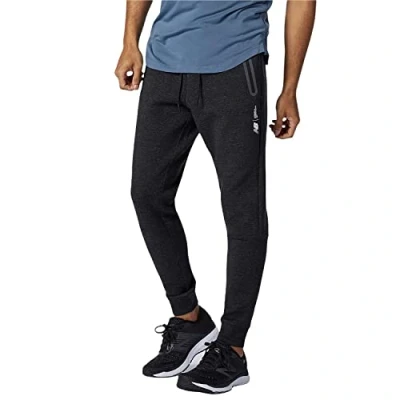 Image of New Balance Men&#039;s Fortitech Fleece Pant, Black Heather, X Large