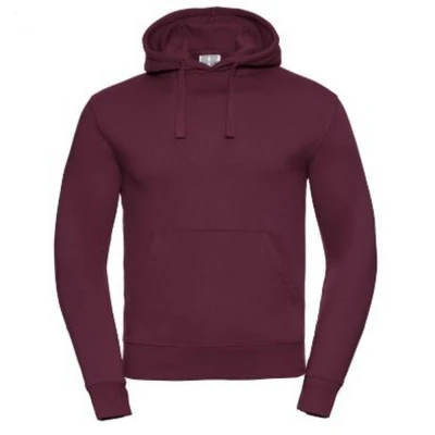Image of Russell Athletic Mens Authentic Hooded Sweatshirt / Hoodie (Burgundy) Size Large