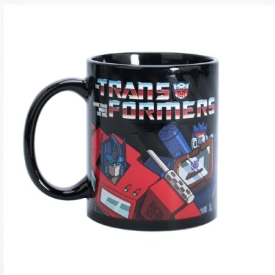 Image of Blue Sky Studios Transformers Mug Ceramic Autobot Decepticon Collectible Cup