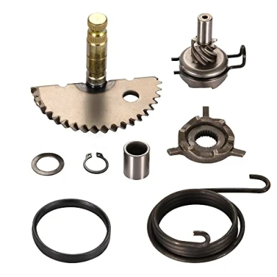 Image of GOOFIT Kick Start Gear Shaft Rebuild Kit Idel Replacement For GY6 50cc 60cc 80cc Motors Scooter