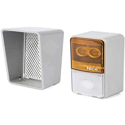 Image of Nice SPA EPMOR Pair of Reflecting PHOTOCELLS, White