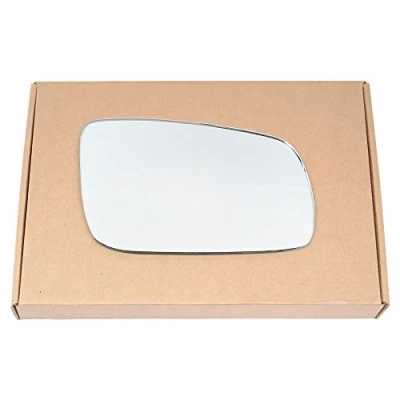 Image of Less4spares Wing Mirror Glass Right Compatible with VW Bora 1998 2005 STICK ON Driver Off Side Convex