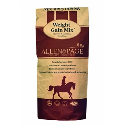 Image of Allen &amp; Page Weight Gain Mix Horse Feed, 20 kg