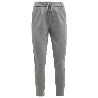 Image of ONLY Onlpoptrash LIFE EASY COL NOOS Trousers, Women&#039;s, Size: XLx32, Medium grey melange