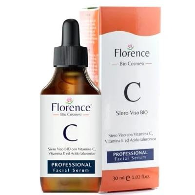 Image of 30ml Organic Vitamin C Serum for Face. Anti Aging, Dark Spots &amp; Wrinkles Skin Repair with Hyaluronic Acid, Niacinamide. All in One Brightening Facial Eye Area Skincare. Travel Size