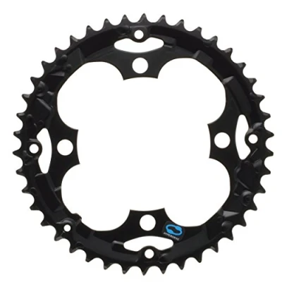 Image of Shimano MTB Chainring (42 Tooth Black LK 104 FC M361)