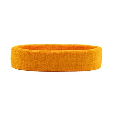 Image of Hanerdun sports headband, women men sweatbands, cotton terry, for running, biking, jogging, tennis, football