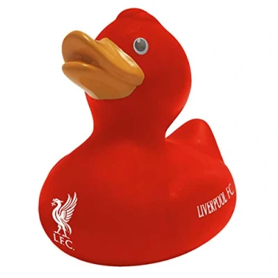 Image of FOCO Officially Licensed Liverpool FC Football Bath Time Vinyl Duck