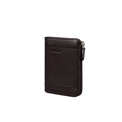 Image of Samsonite Attack 2 SLG Wallet, 10.8 cm, Brown (Ebony Brown), Brown)., Credit Card Holders for Men