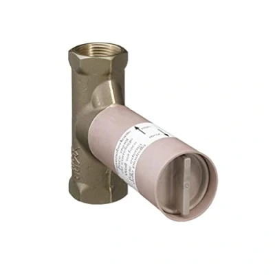 Image of hansgrohe 15974180 Basic Set 40 l/min for Shut Off Valve ½ with Ceramic disc, Multicoloured