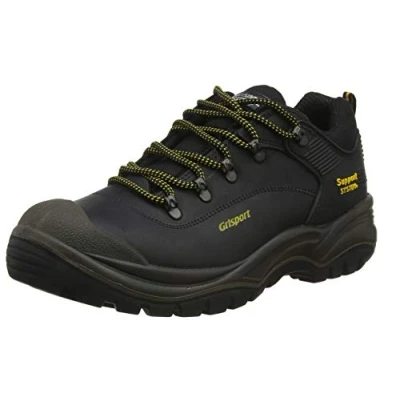 Image of Grisport Men&#039;s Worker S3 Safety Shoes Black 6 UK (40 EU)