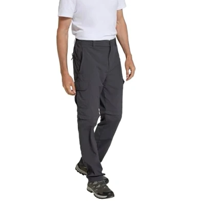 Image of Mountain Warehouse Explore Mens Zip Off Trousers Grey Men&#039;s W32