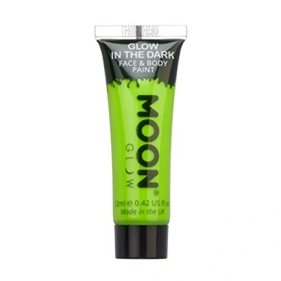 Image of Moon Glow in the Dark Face &amp; Body Paint 12ml Green Phosphorescent Charge to