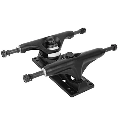 Image of Alomejor 2Pcs Skateboard Trucks Professional Skate Board Bridge Bracke for Belt Drive Truck 4 Wheel Longboard