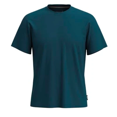 Image of Smartwool Men&#039;s Perfect Crew Short Sleeve Tee, Twilight Blue, Medium