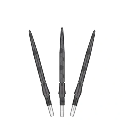 Image of TARGET Darts Swiss Point Storm Steel Dart Points, Onyx (3 Pack Set of Tips) 30MM Black Change Spare Tips, Professional Accessories